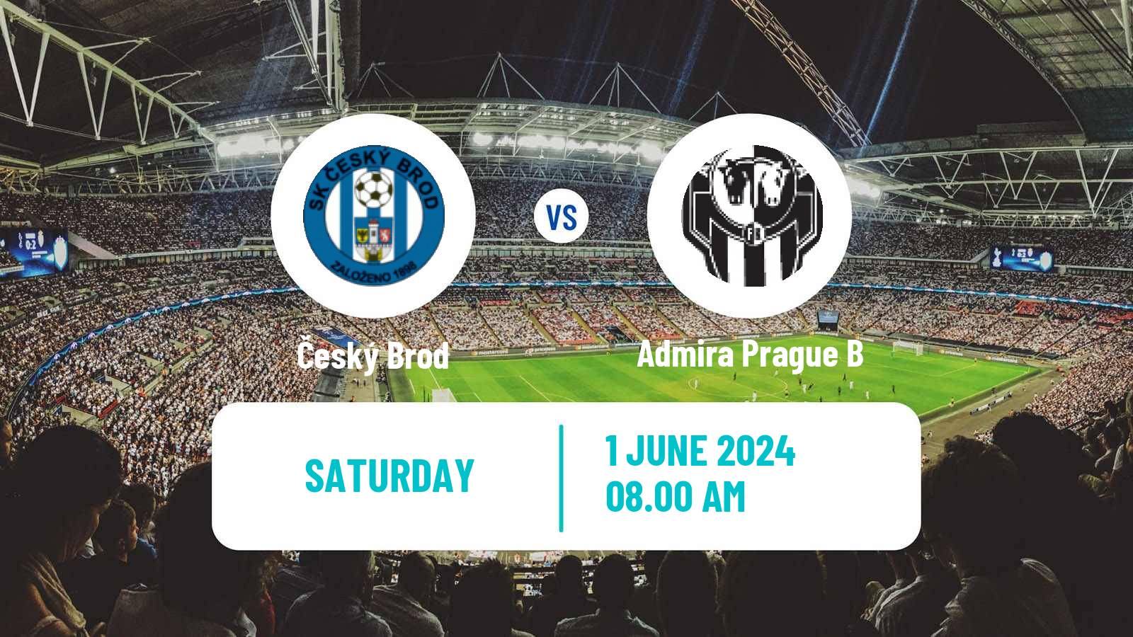 Soccer Czech Division B Český Brod - Admira Prague B