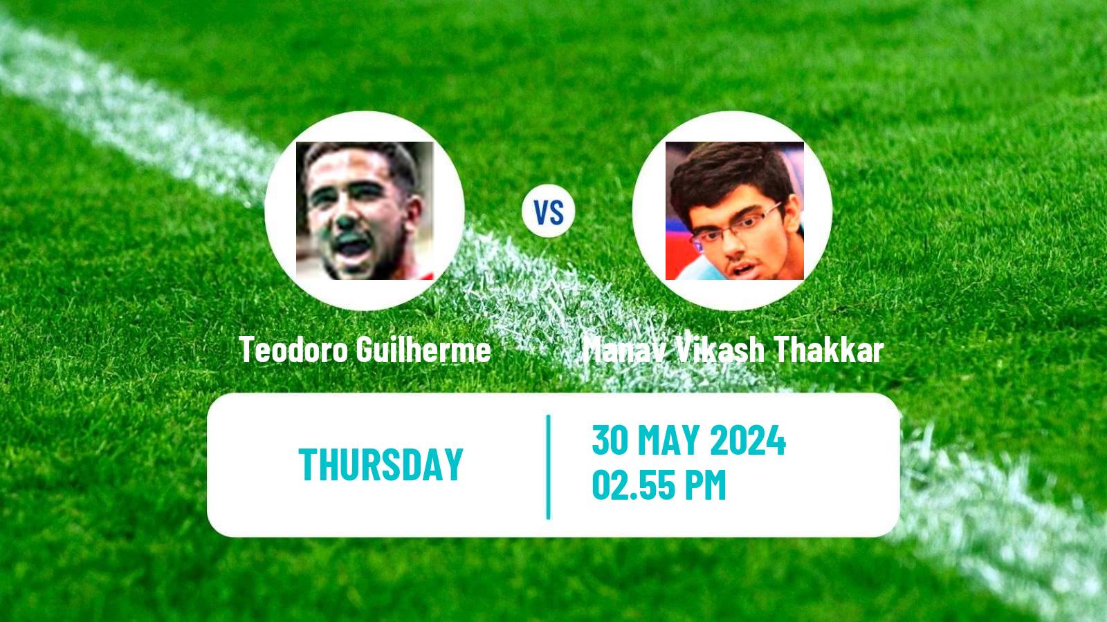 Table tennis Wtt Contender Mendoza Men Teodoro Guilherme - Manav Vikash Thakkar