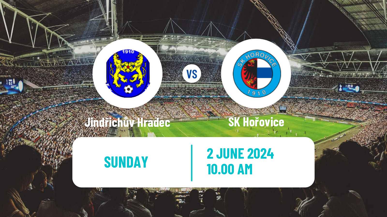 Soccer Czech Division A Jindřichův Hradec - Hořovice