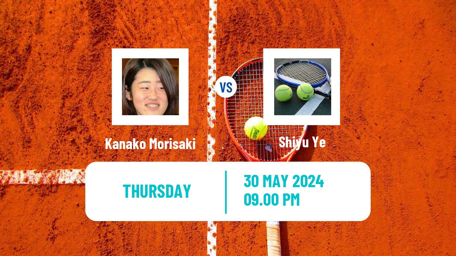 Tennis ITF W15 Tokyo Women Kanako Morisaki - Shiyu Ye