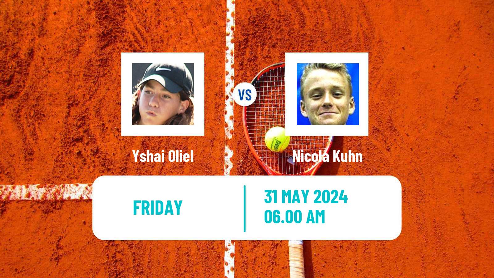 Tennis ITF M25 La Nucia Men Yshai Oliel - Nicola Kuhn