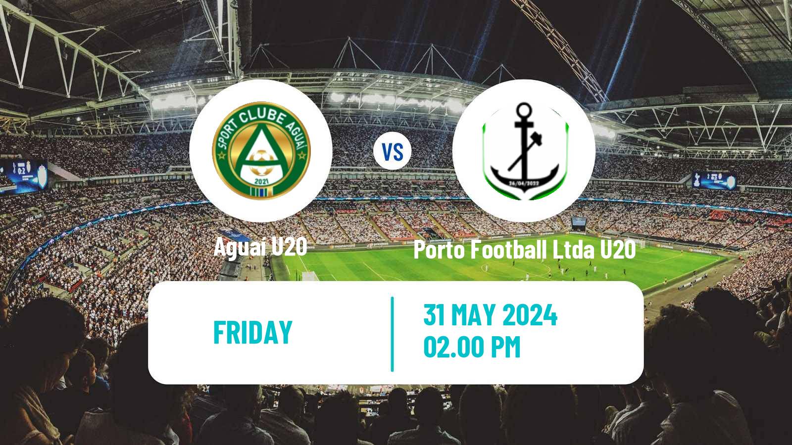 Soccer Brazilian Paulista U20 Aguaí U20 - Porto Football Ltda U20