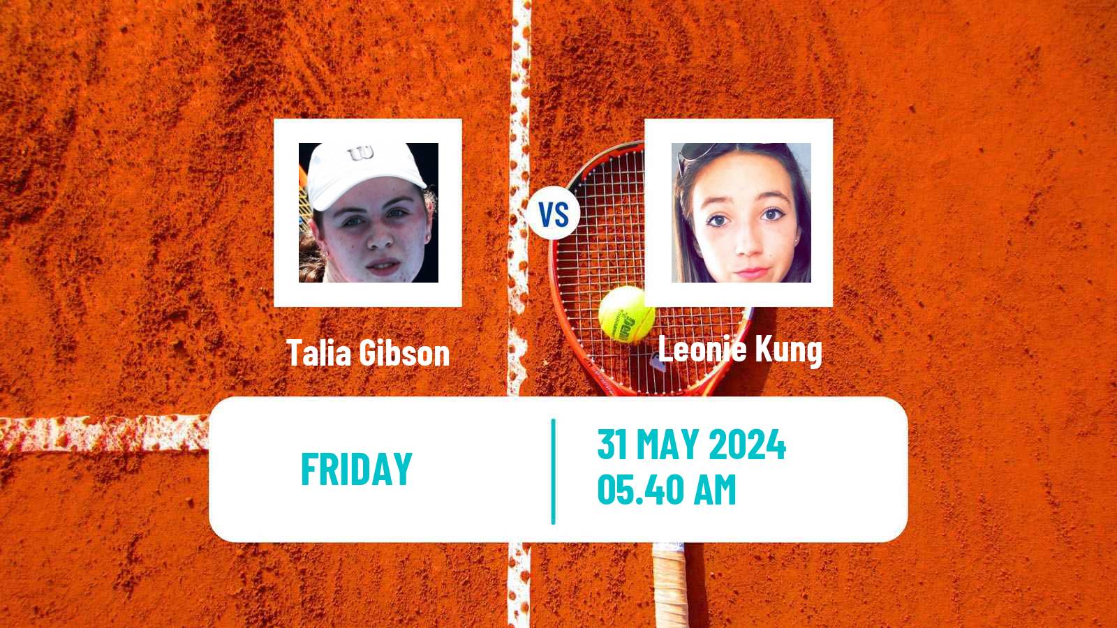 Tennis ITF W50 Montemor O Novo Women Talia Gibson - Leonie Kung