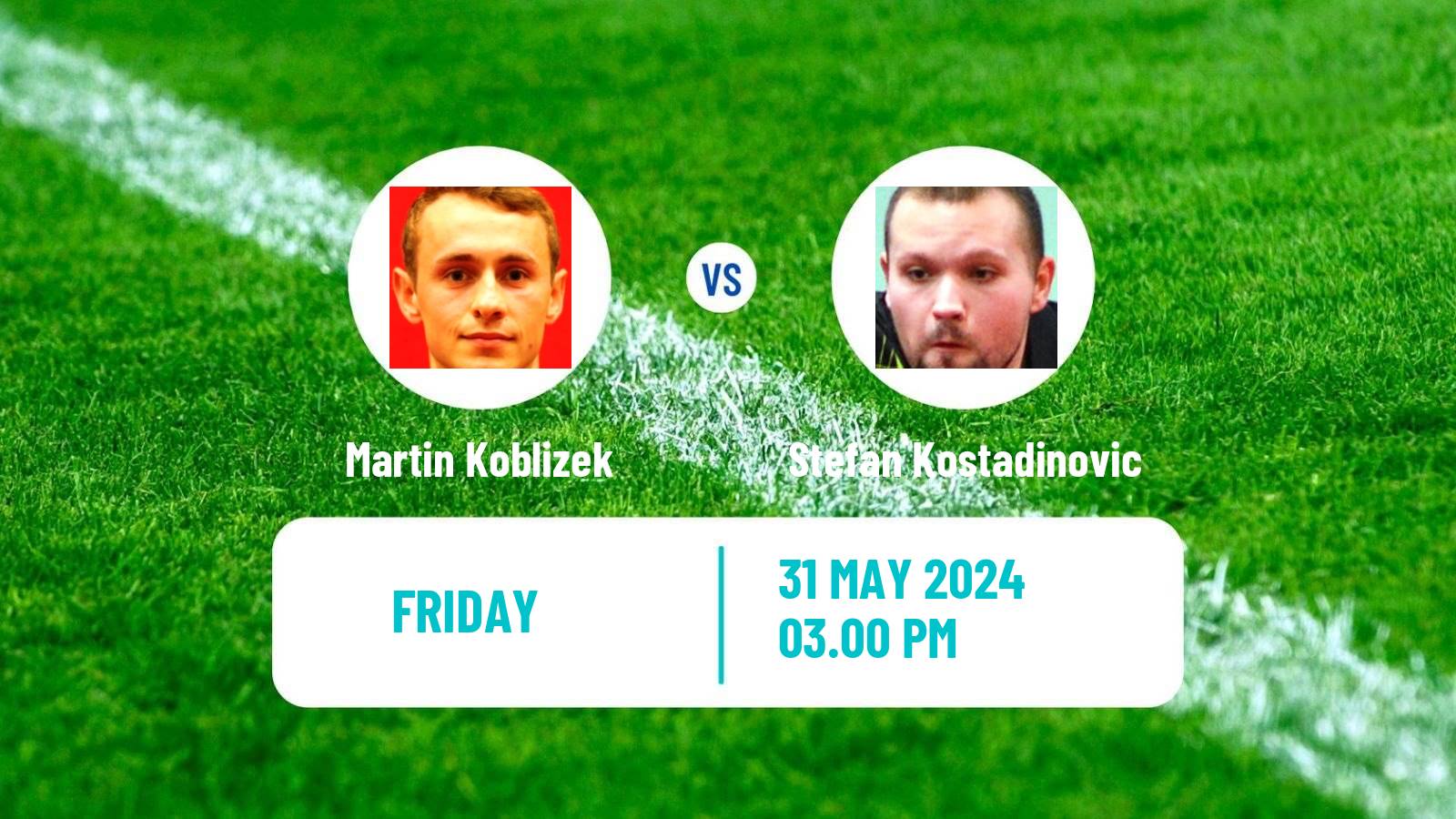 Table tennis Tt Star Series Men Martin Koblizek - Stefan Kostadinovic