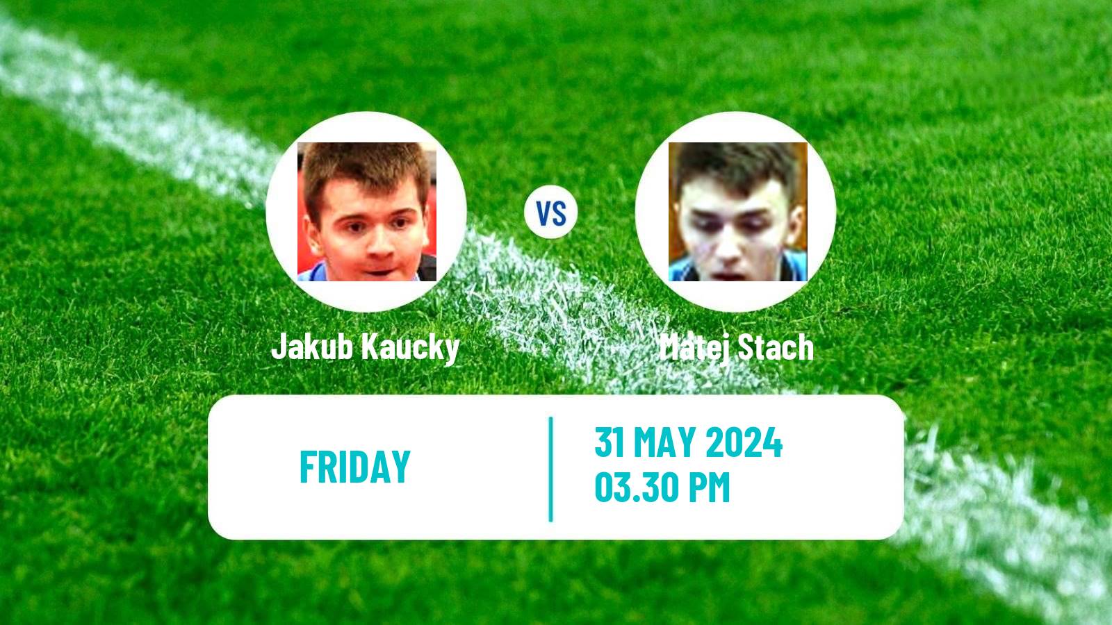 Table tennis Tt Star Series Men Jakub Kaucky - Matej Stach