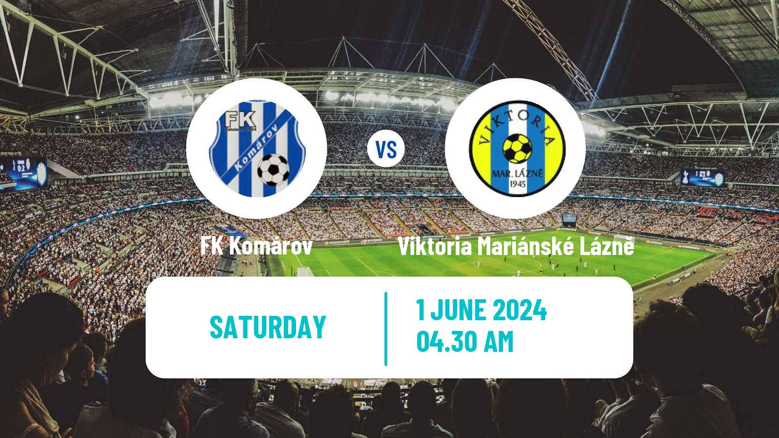 Soccer Czech Division A Komárov - Viktoria Mariánské Lázně