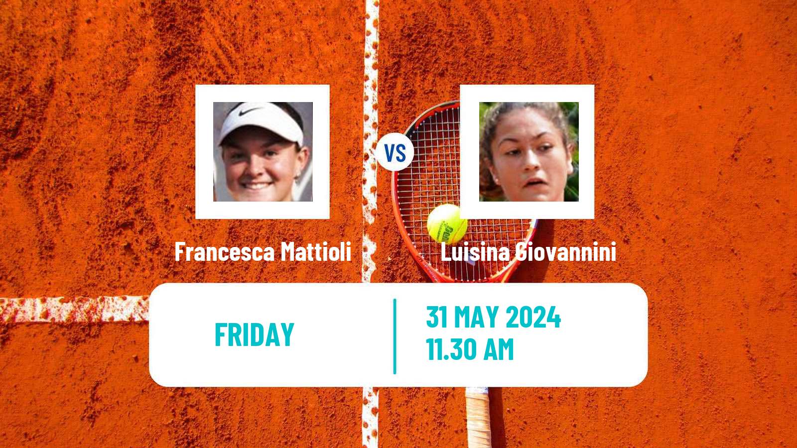 Tennis ITF W15 Rio Claro Women Francesca Mattioli - Luisina Giovannini