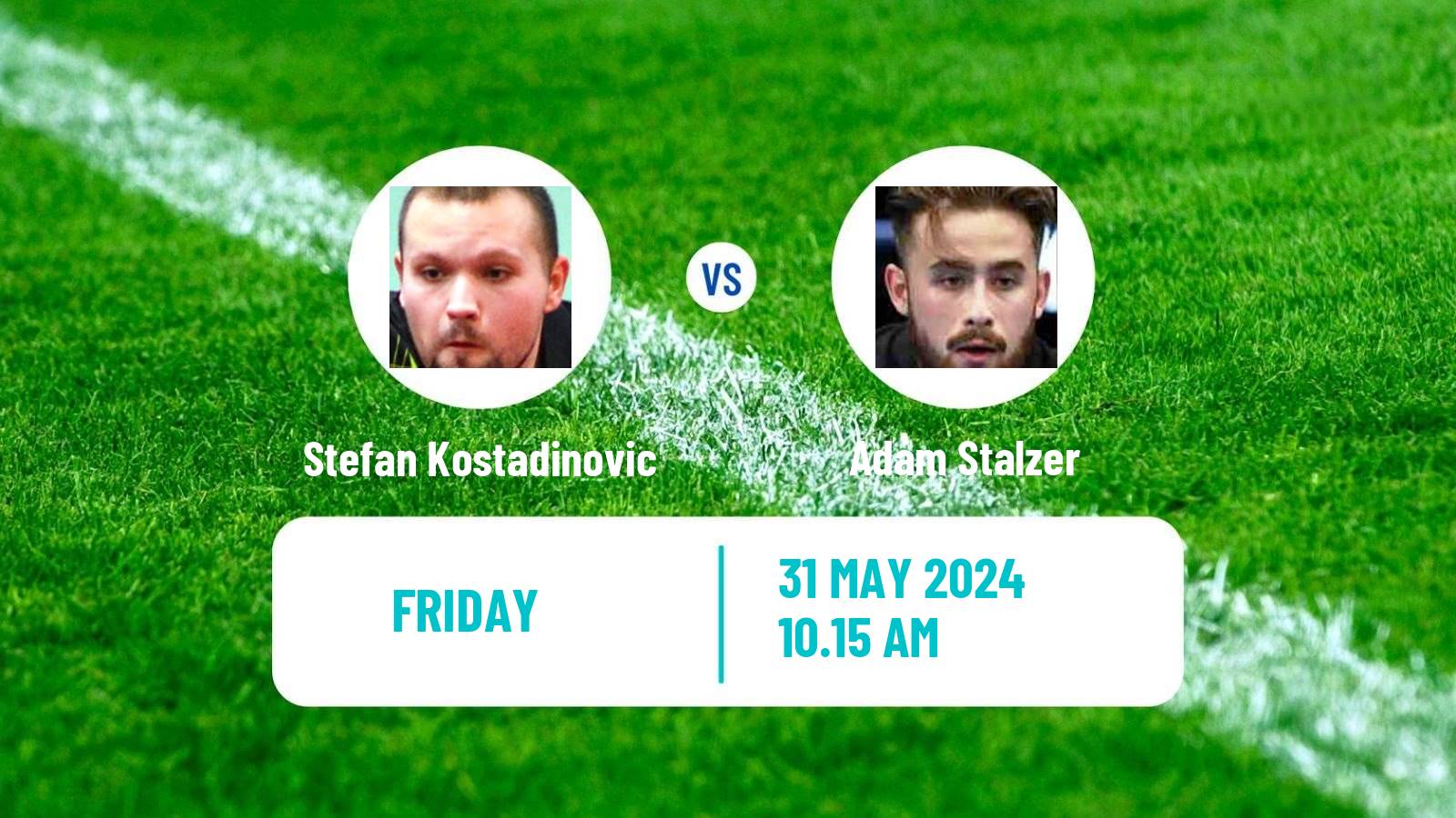 Table tennis Tt Star Series Men Stefan Kostadinovic - Adam Stalzer