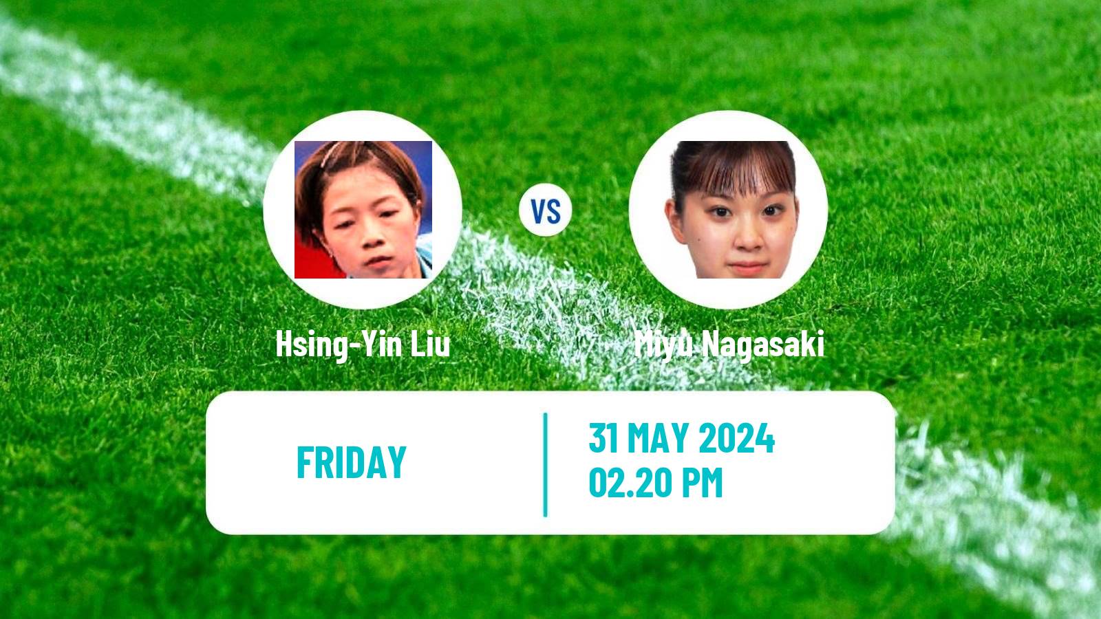 Table tennis Wtt Contender Mendoza Women Hsing-Yin Liu - Miyu Nagasaki