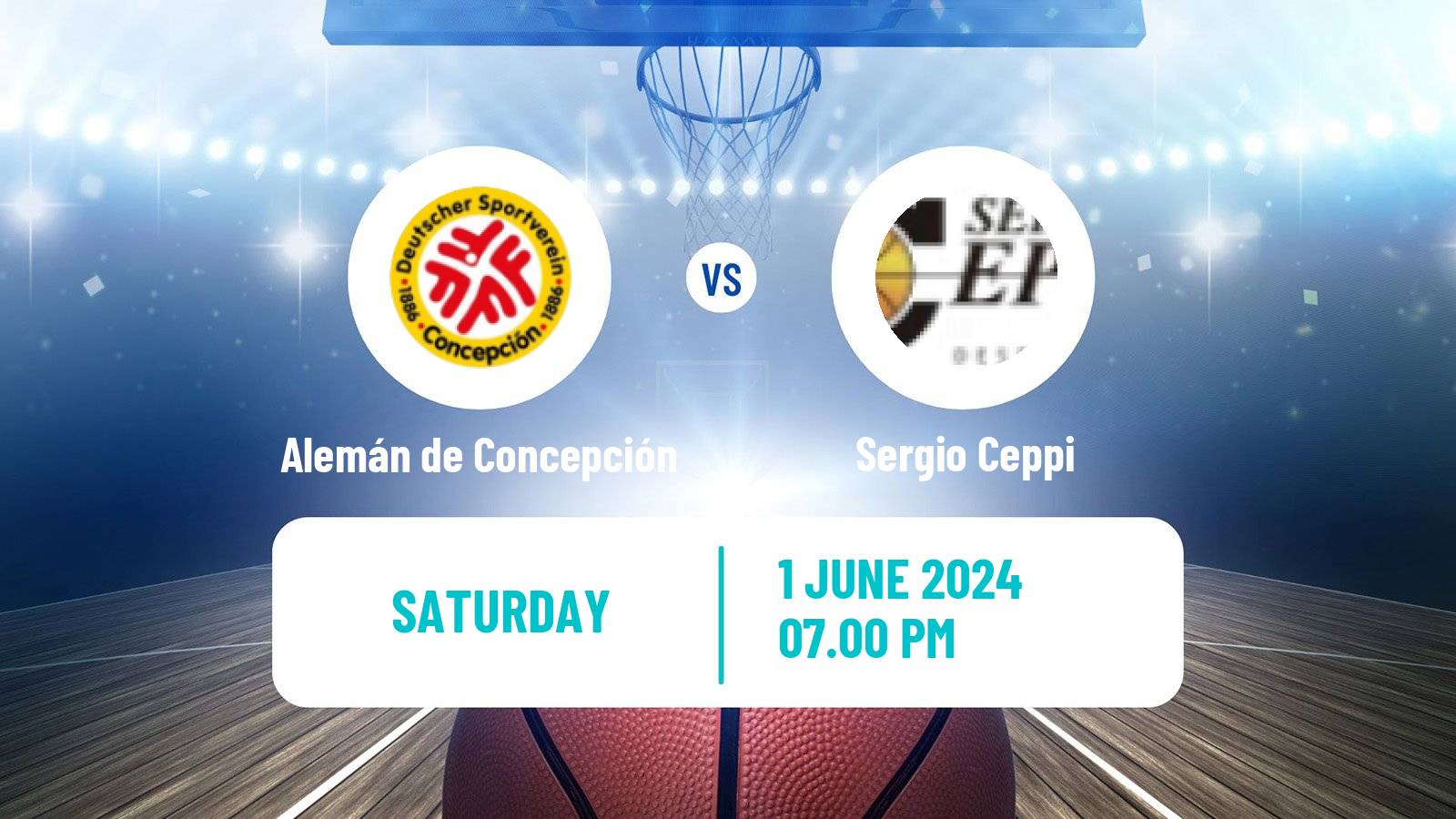 Basketball Chilean LNB 2 Alemán de Concepción - Sergio Ceppi