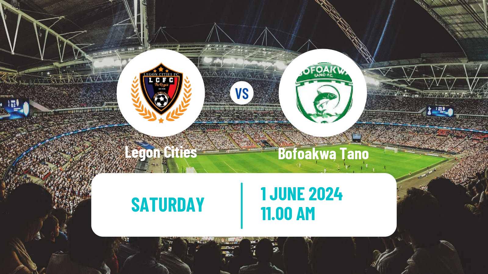 Soccer Ghanaian Premier League Legon Cities - Bofoakwa Tano