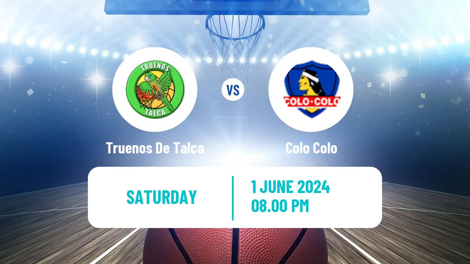 Basketball Chilean LNB 2 Truenos De Talca - Colo Colo