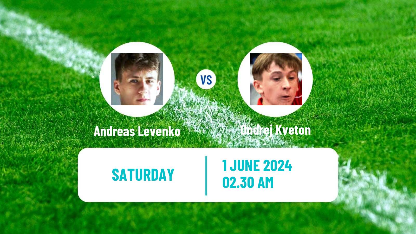 Table tennis Tt Star Series Men Andreas Levenko - Ondrej Kveton