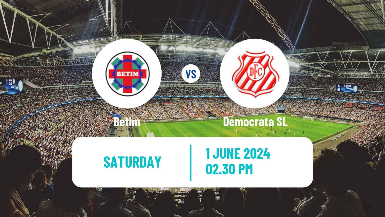 Soccer Brazilian Campeonato Mineiro 2 Betim - Democrata SL