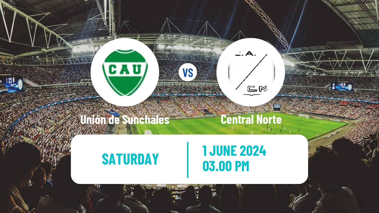 Soccer Argentinian Torneo Federal Unión de Sunchales - Central Norte