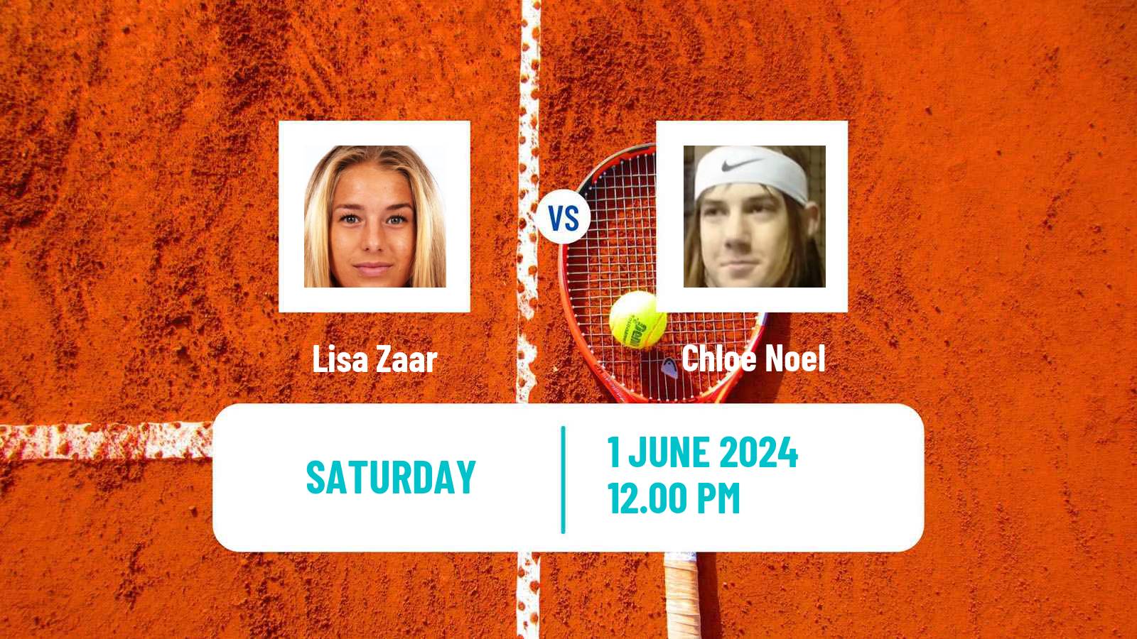 Tennis ITF W15 San Diego Ca Women Lisa Zaar - Chloe Noel