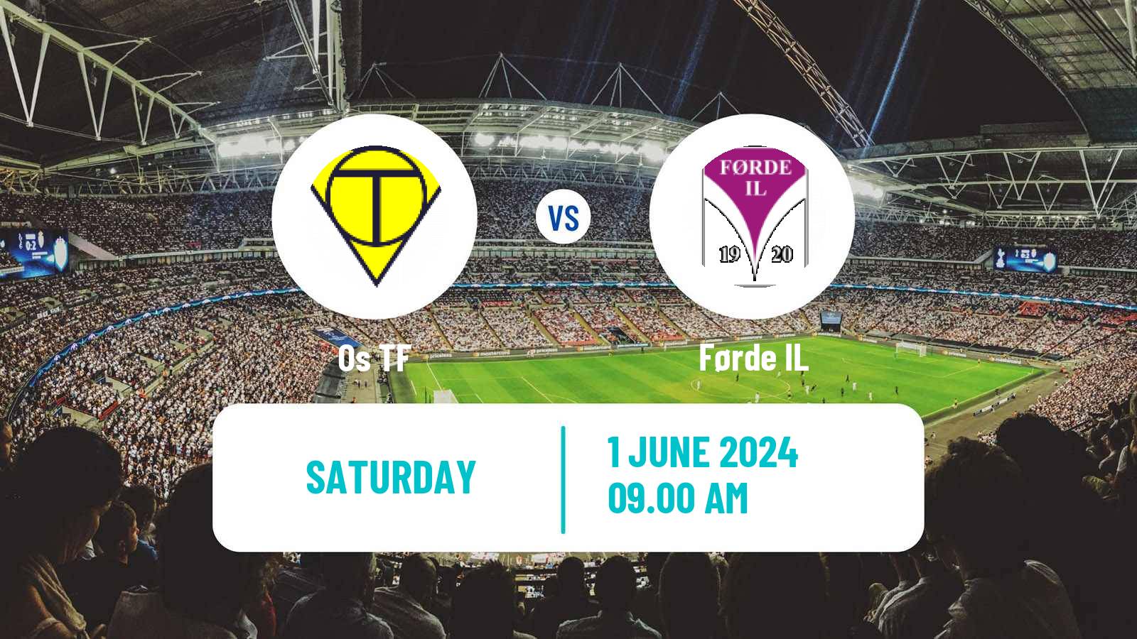 Football Norwegian Division 3 - Group 1 Os TF - Førde