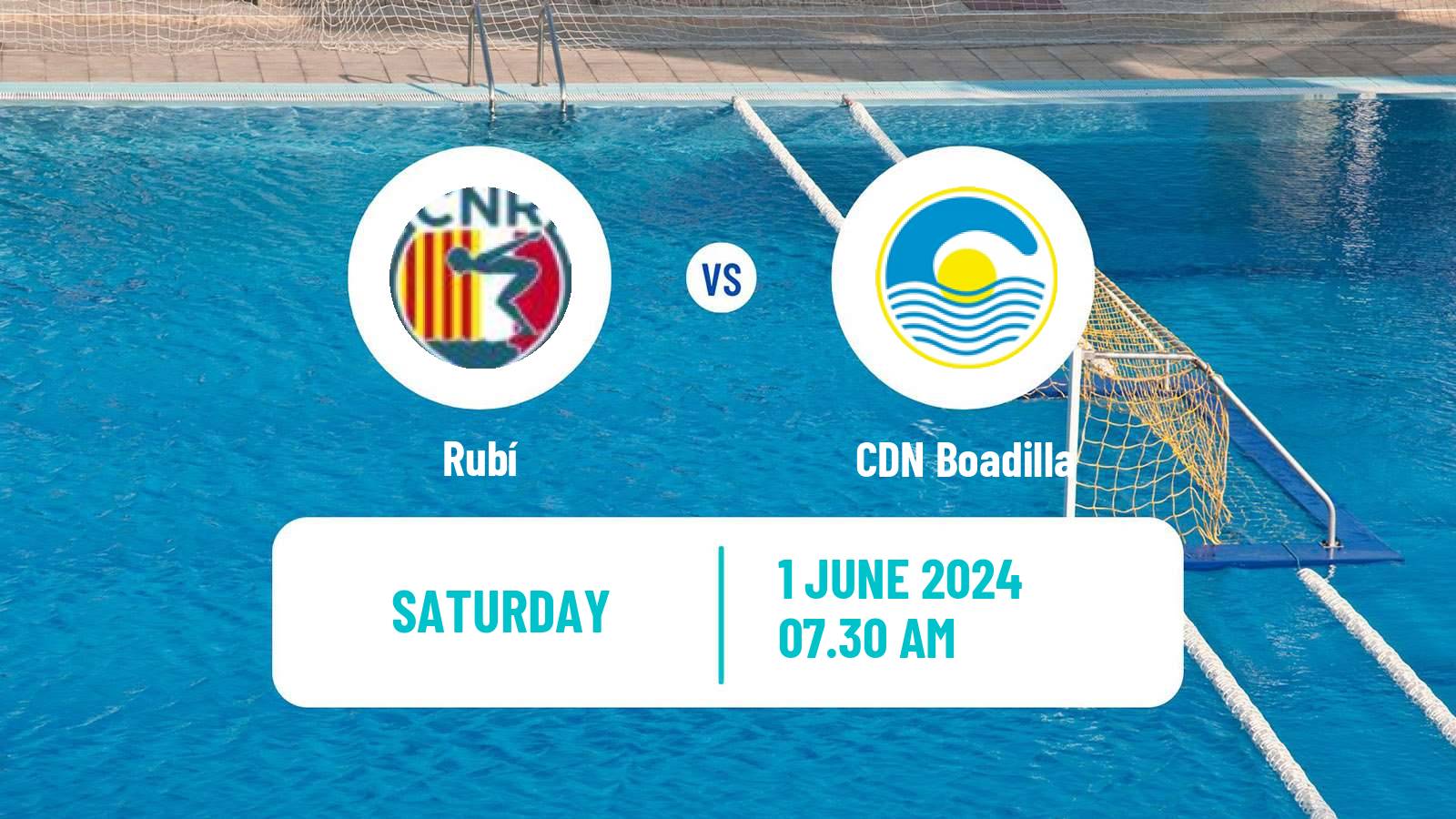 Water polo Spanish Liga Premaat Women Rubí - Boadilla