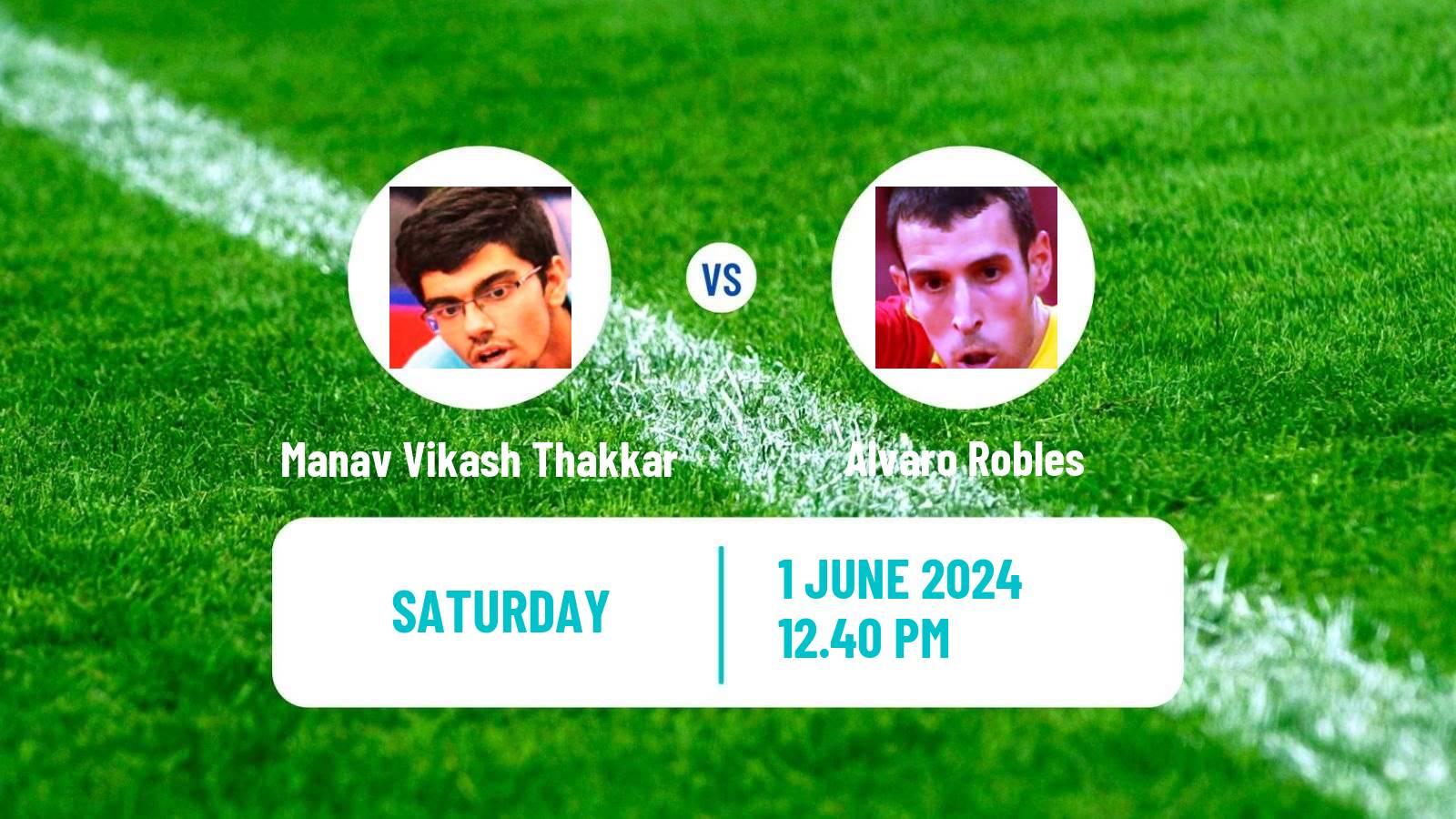 Table tennis Wtt Contender Mendoza Men Manav Vikash Thakkar - Alvaro Robles