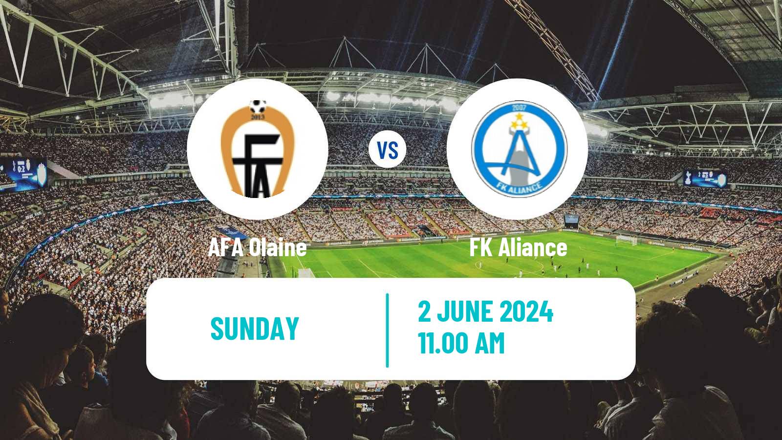 Soccer Latvian Cup Olaine - Aliance