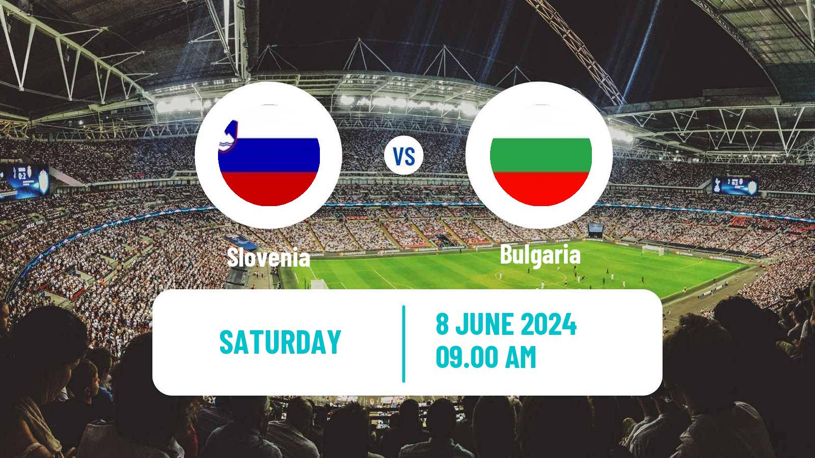 Soccer Friendly Slovenia - Bulgaria
