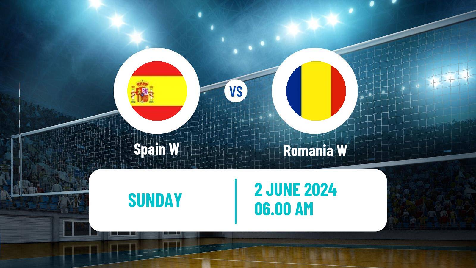 Volleyball Golden European League Volleyball Women Spain W - Romania W