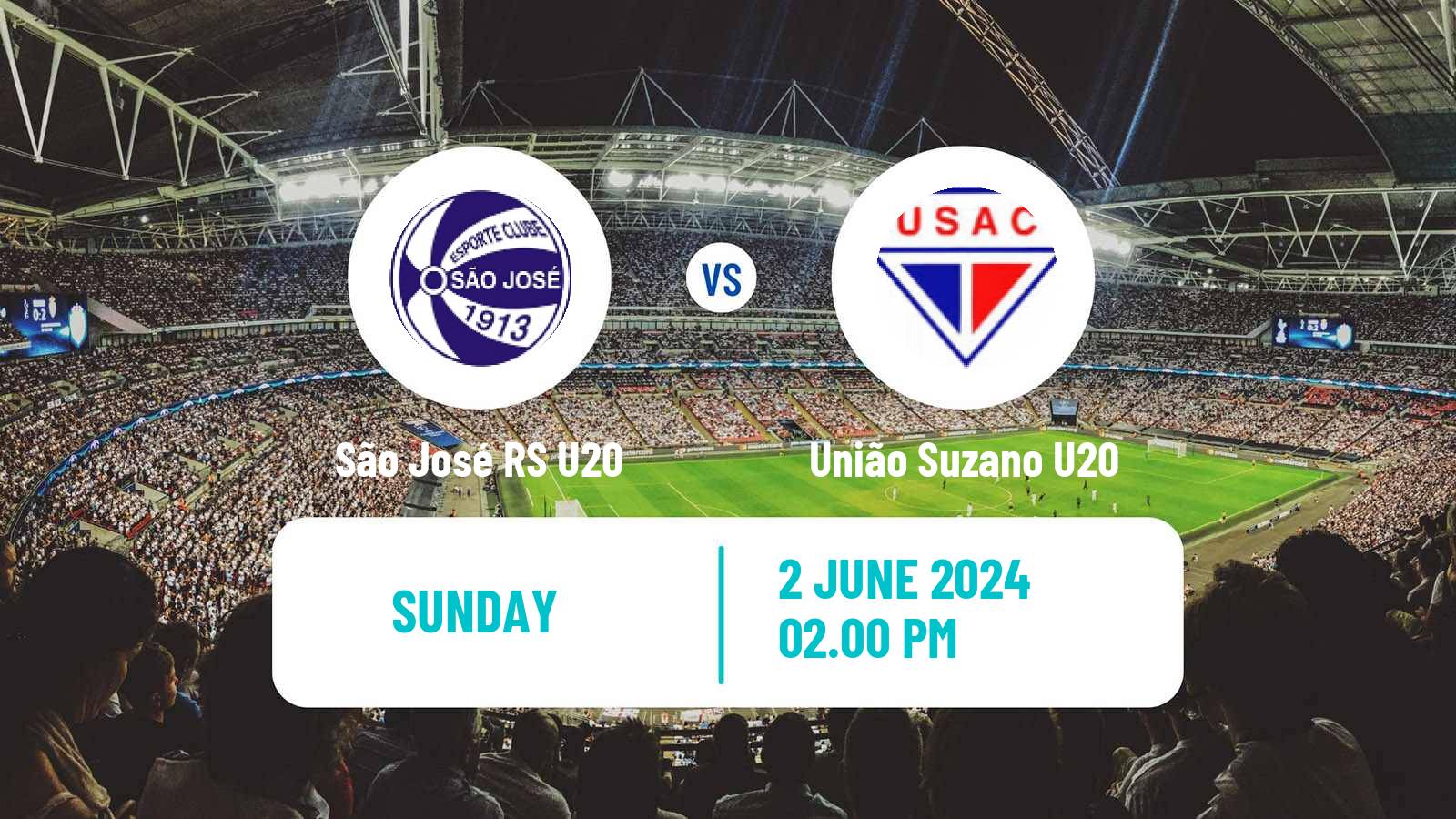 Soccer Brazilian Paulista U20 São José-SP U20 - União Suzano U20