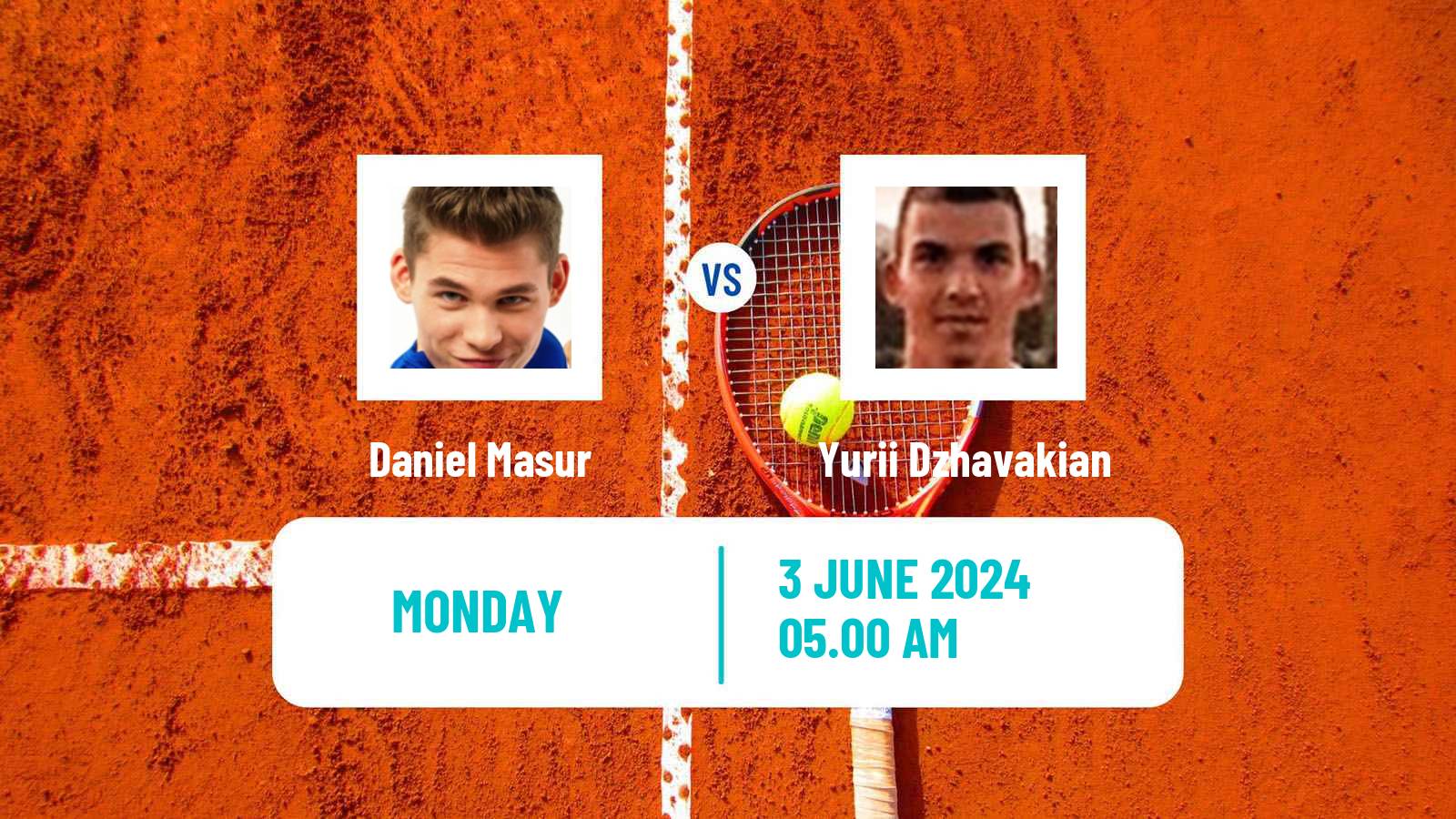 Tennis Heilbronn Challenger Men Daniel Masur - Yurii Dzhavakian