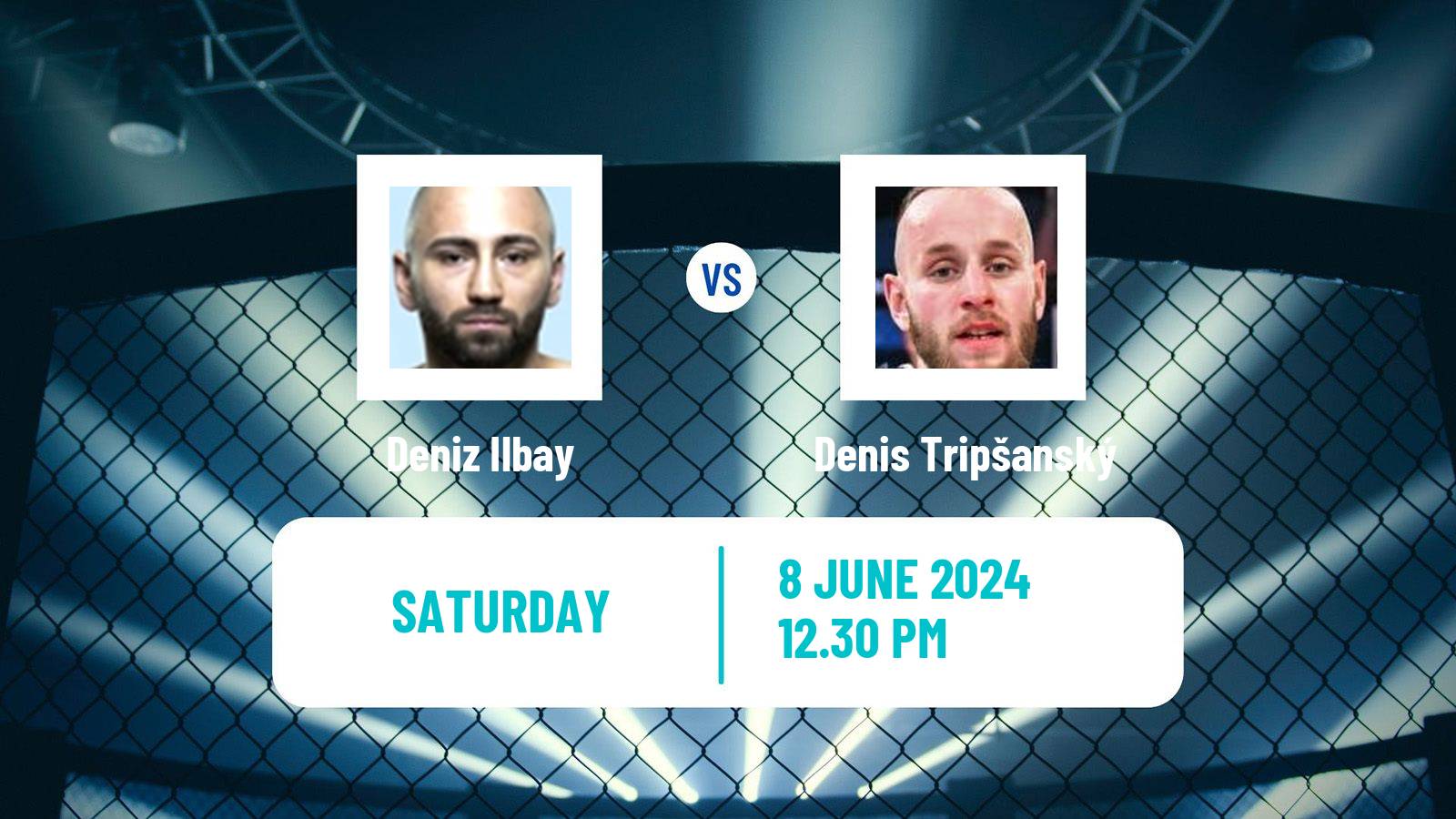 MMA Featherweight Oktagon Men Deniz Ilbay - Denis Tripšanský