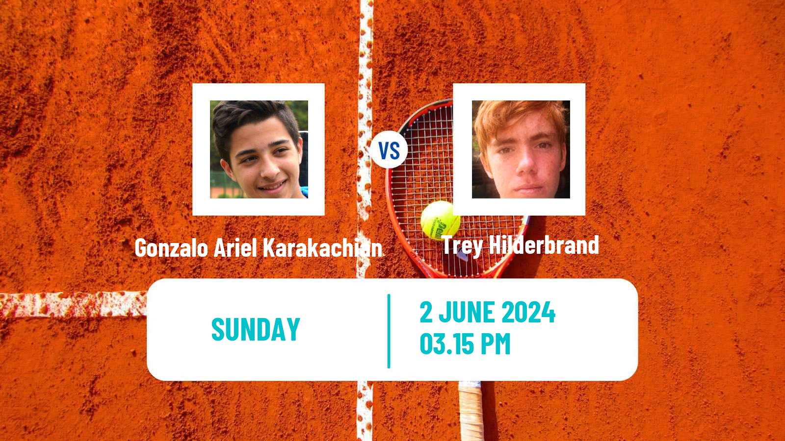 Tennis Santa Fe Challenger Men Gonzalo Ariel Karakachian - Trey Hilderbrand