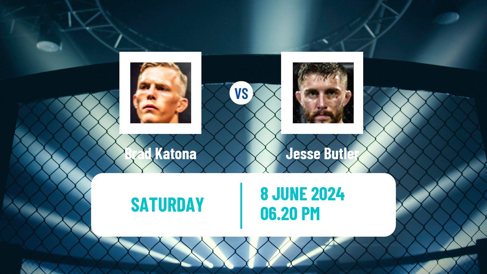 MMA Bantamweight UFC Men Brad Katona - Jesse Butler