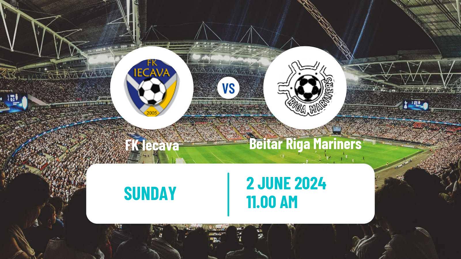 Soccer Latvian Cup Iecava - Riga Mariners