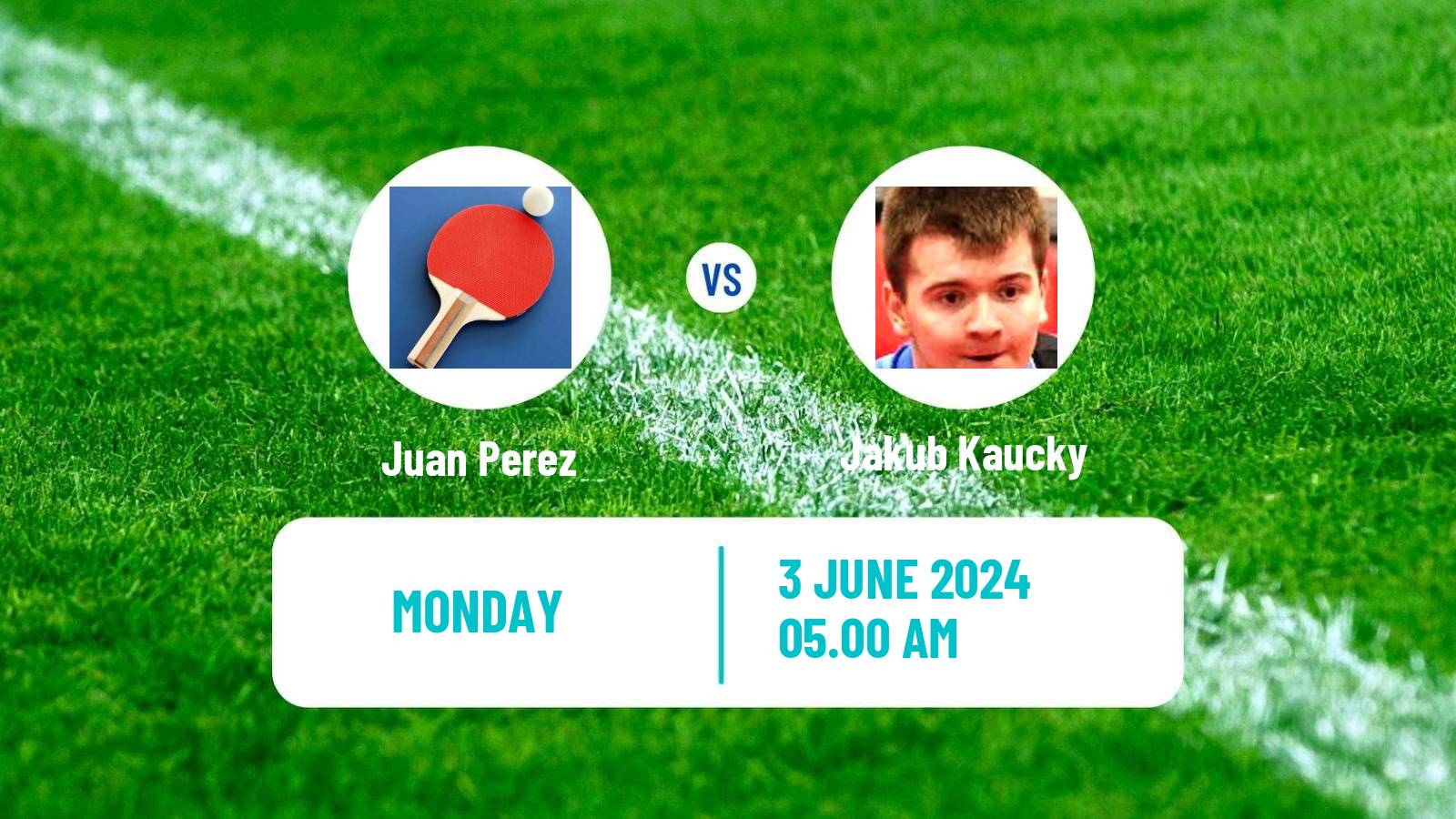 Table tennis Tt Star Series Men Juan Perez - Jakub Kaucky