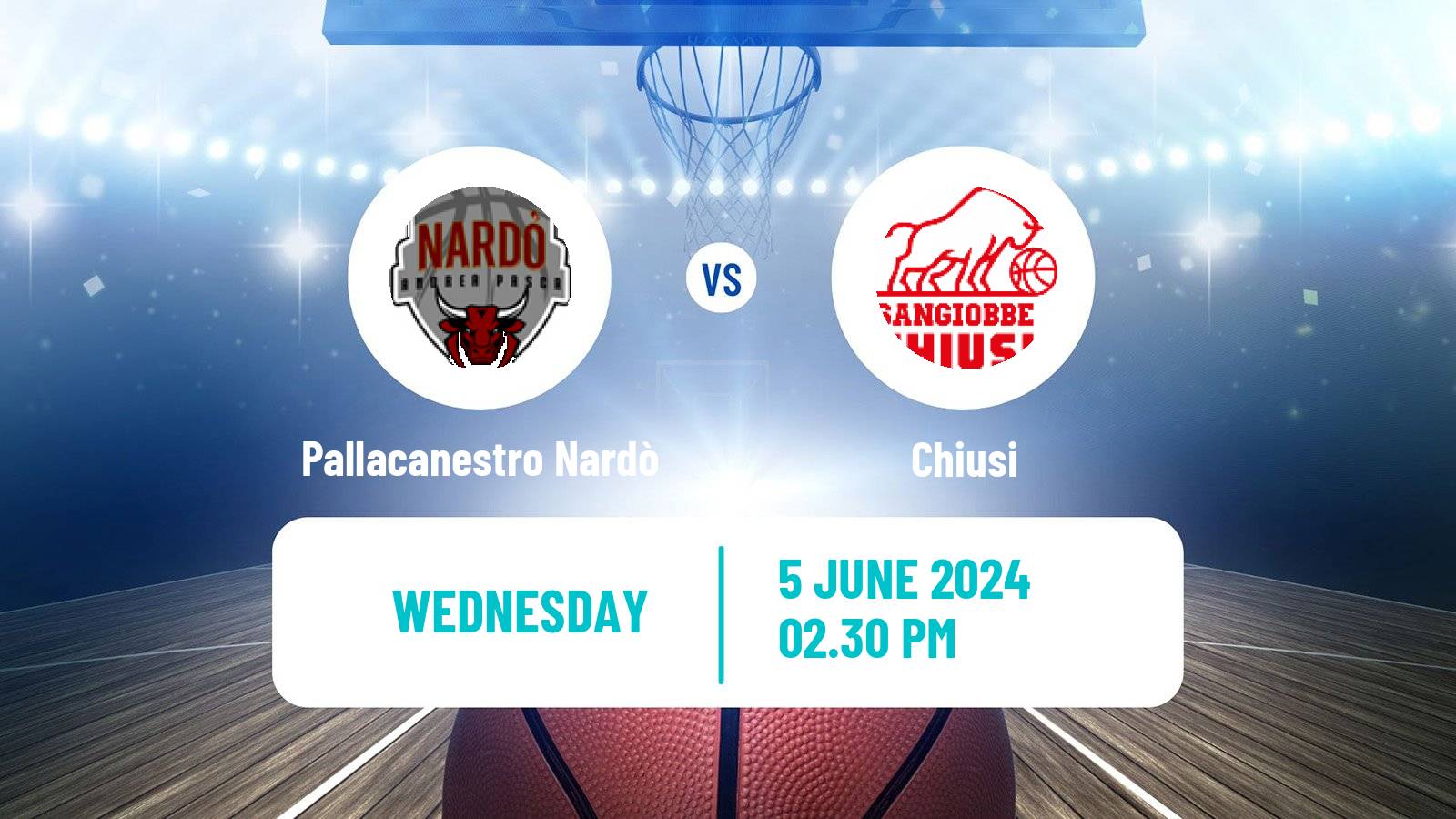 Basketball Italian Serie A2 Basketball Pallacanestro Nardò - Chiusi