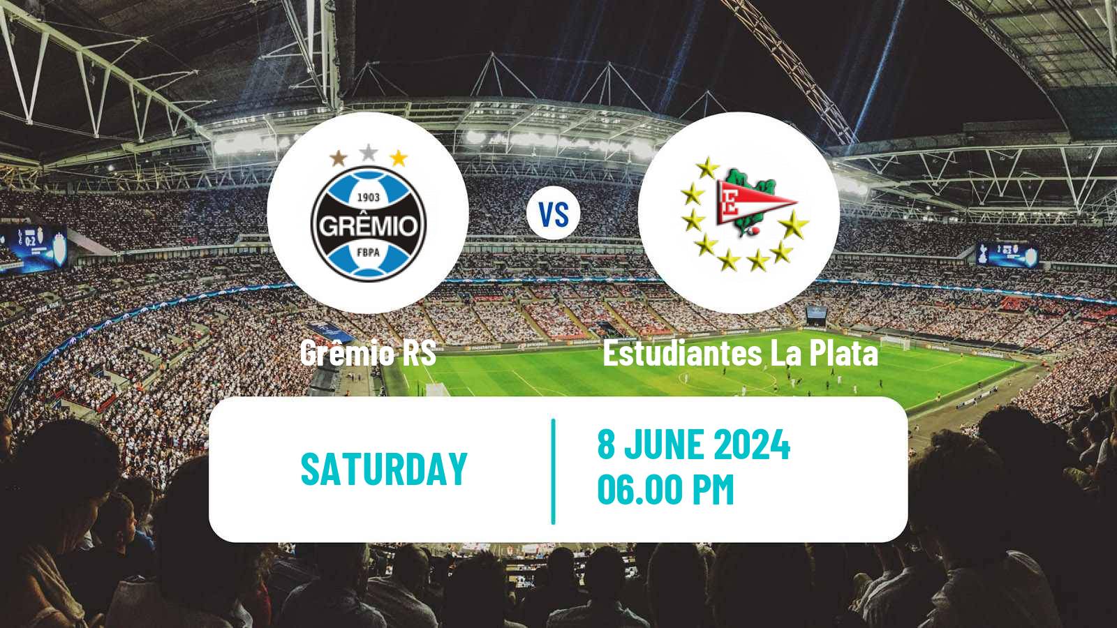 Football Copa Libertadores Grêmio - Estudiantes La Plata