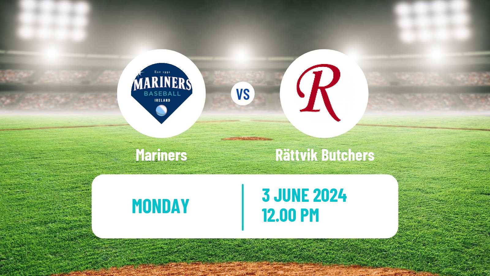 Baseball  Federations Cup Baseball Mariners - Rättvik Butchers