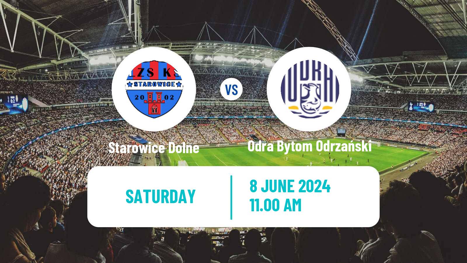 Soccer Polish Division 3 - Group III Starowice Dolne - Odra Bytom Odrzański