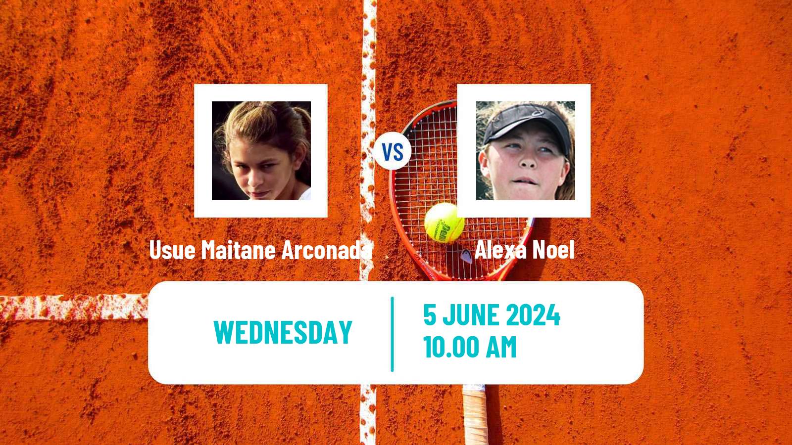 Tennis ITF W75 Sumter Sc Women Usue Maitane Arconada - Alexa Noel
