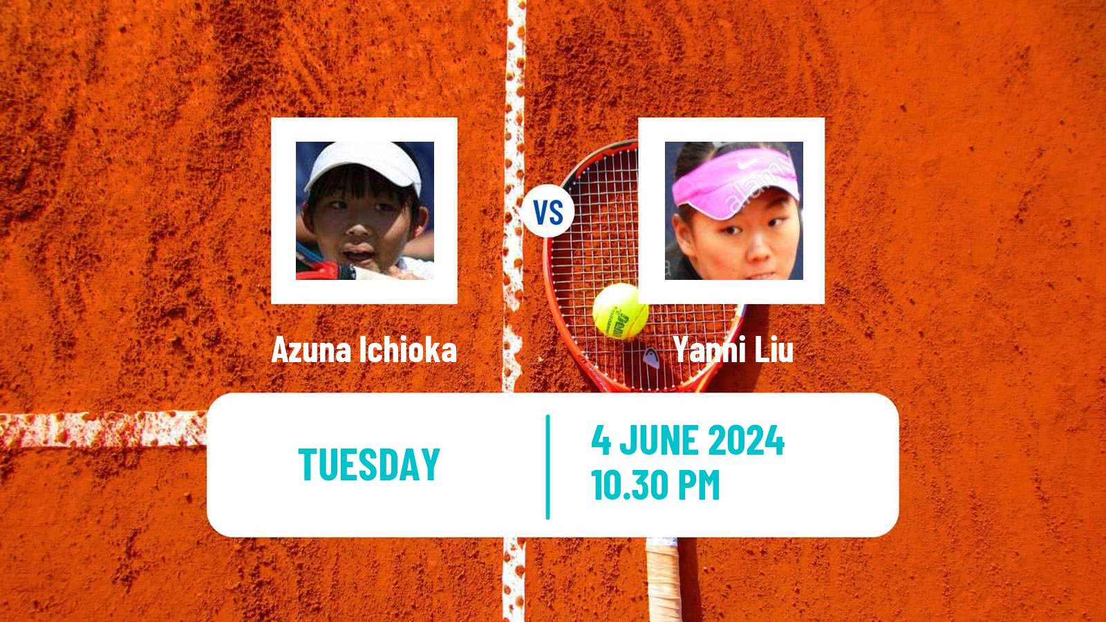 Tennis ITF W15 Kawaguchi Women Azuna Ichioka - Yanni Liu