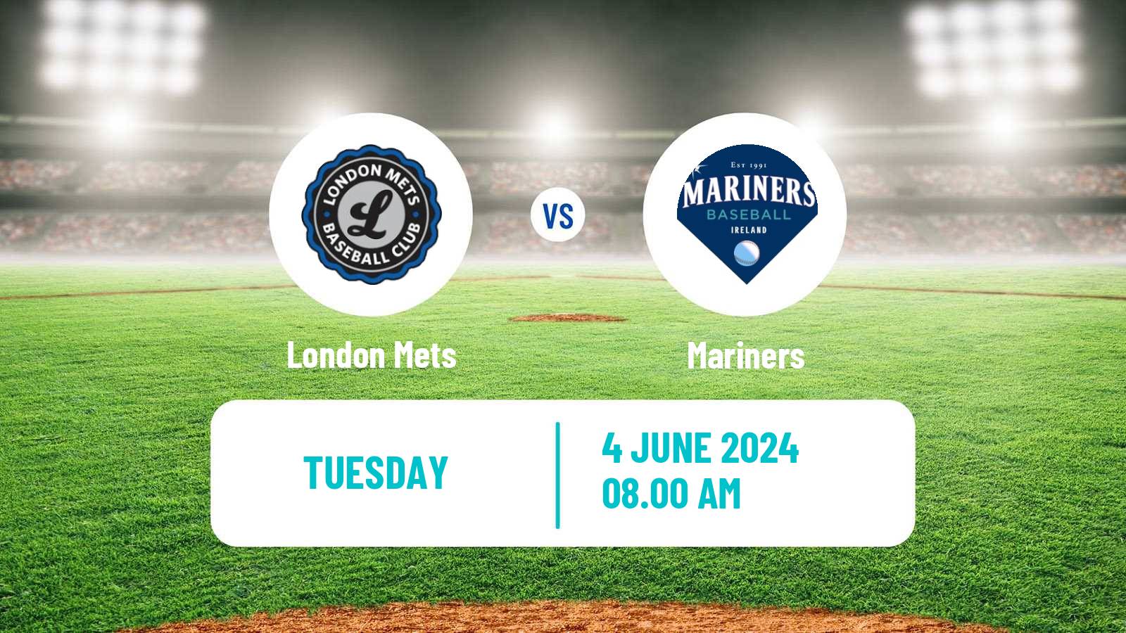 Baseball  Federations Cup Baseball London Mets - Mariners