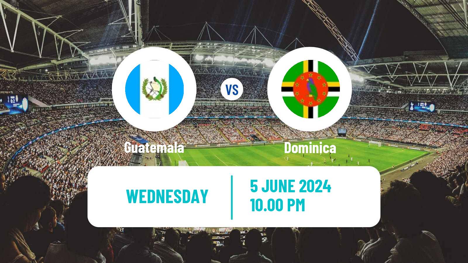 Soccer FIFA World Cup Guatemala - Dominica