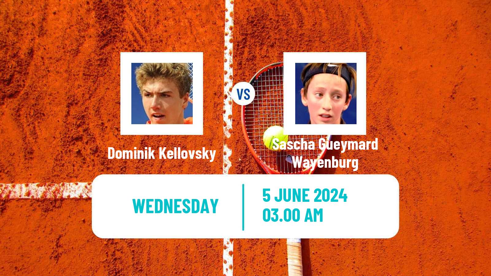 Tennis ITF M25 Kursumlijska Banja 2 Men Dominik Kellovsky - Sascha Gueymard Wayenburg