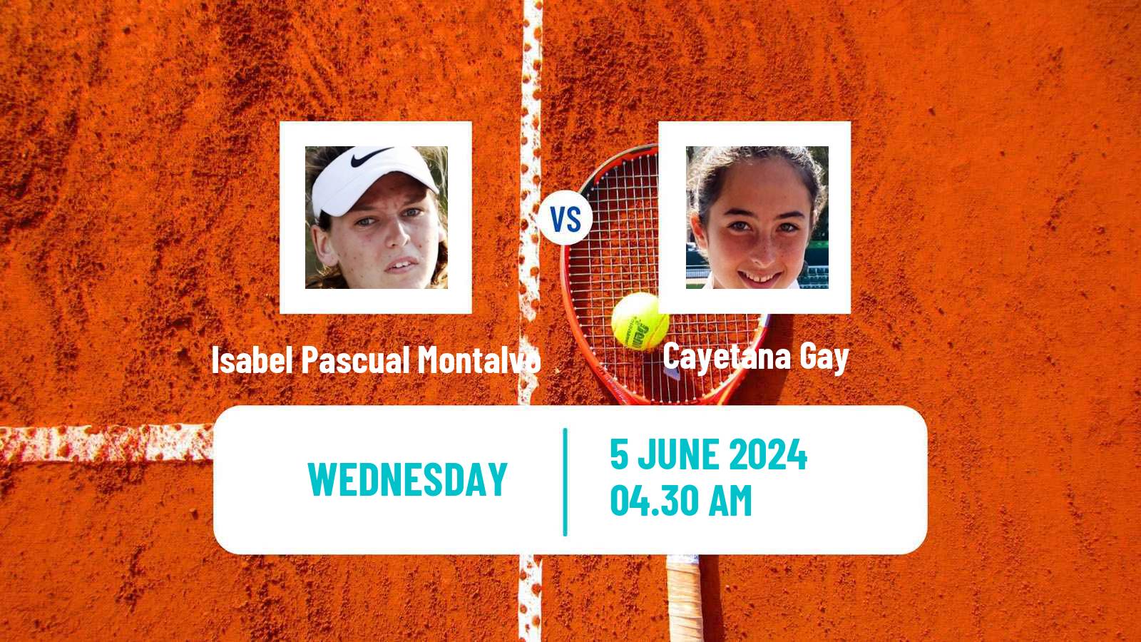 Tennis ITF W15 Madrid Women Isabel Pascual Montalvo - Cayetana Gay
