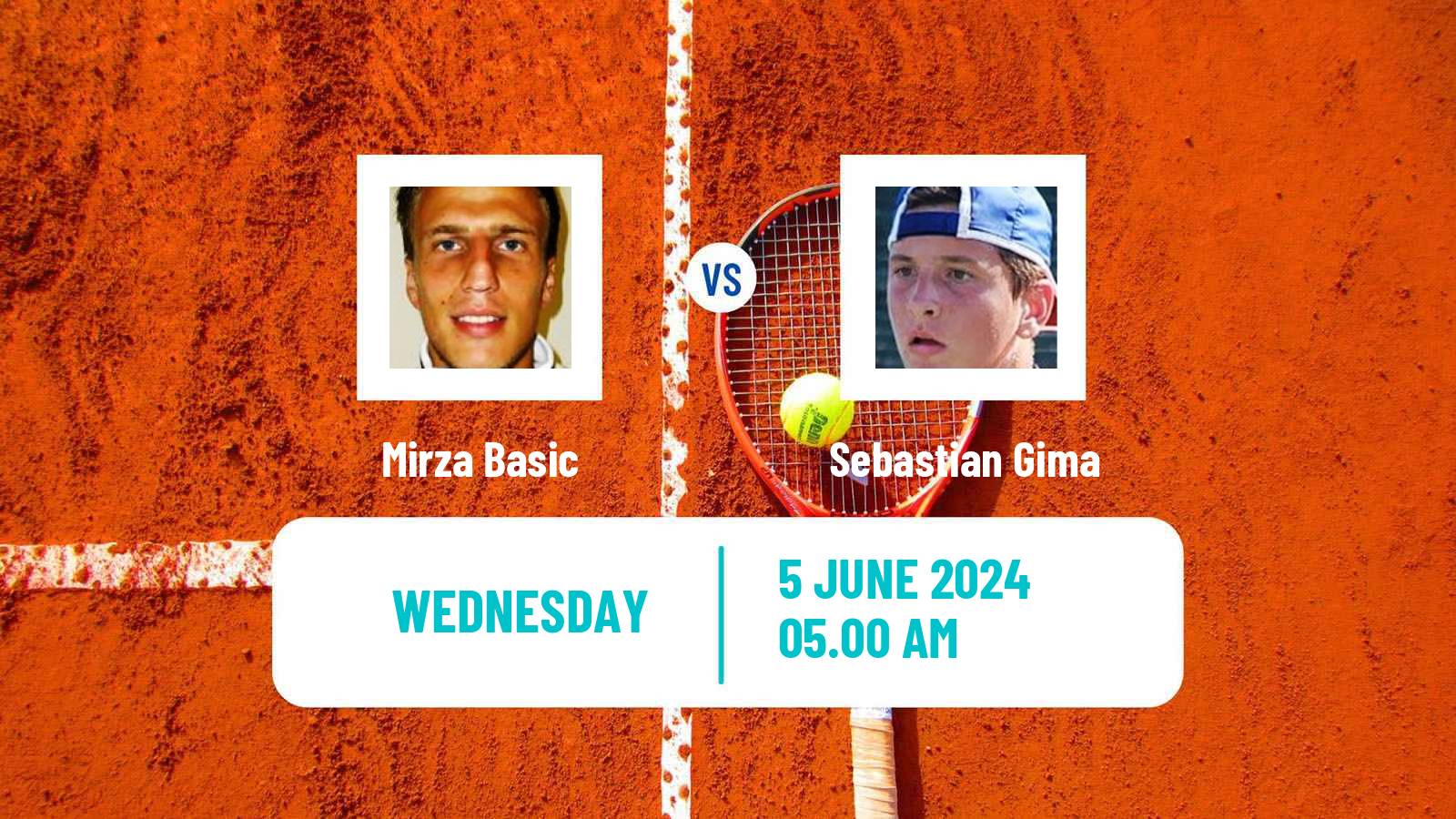 Tennis ITF M25 Sarajevo Men Mirza Basic - Sebastian Gima