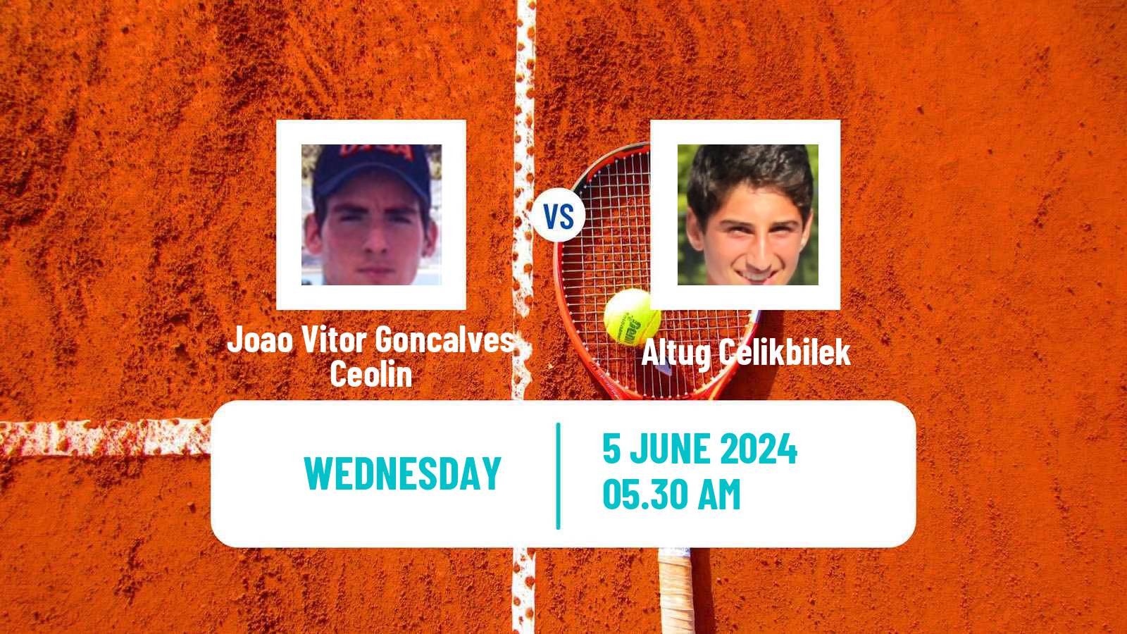 Tennis ITF M25 Setubal Men Joao Vitor Goncalves Ceolin - Altug Celikbilek