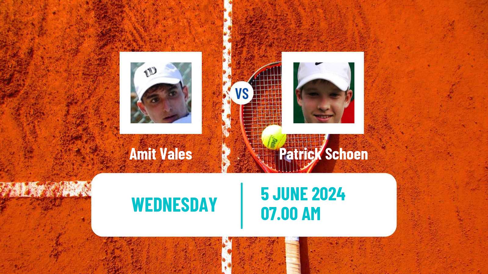 Tennis ITF M25 Setubal Men Amit Vales - Patrick Schoen