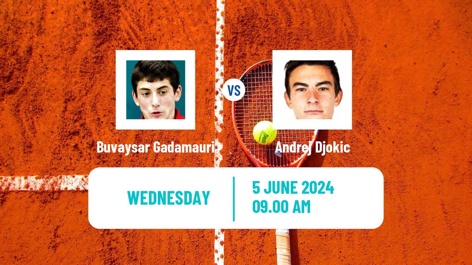 Tennis ITF M25 Sarajevo Men Buvaysar Gadamauri - Andrej Djokic