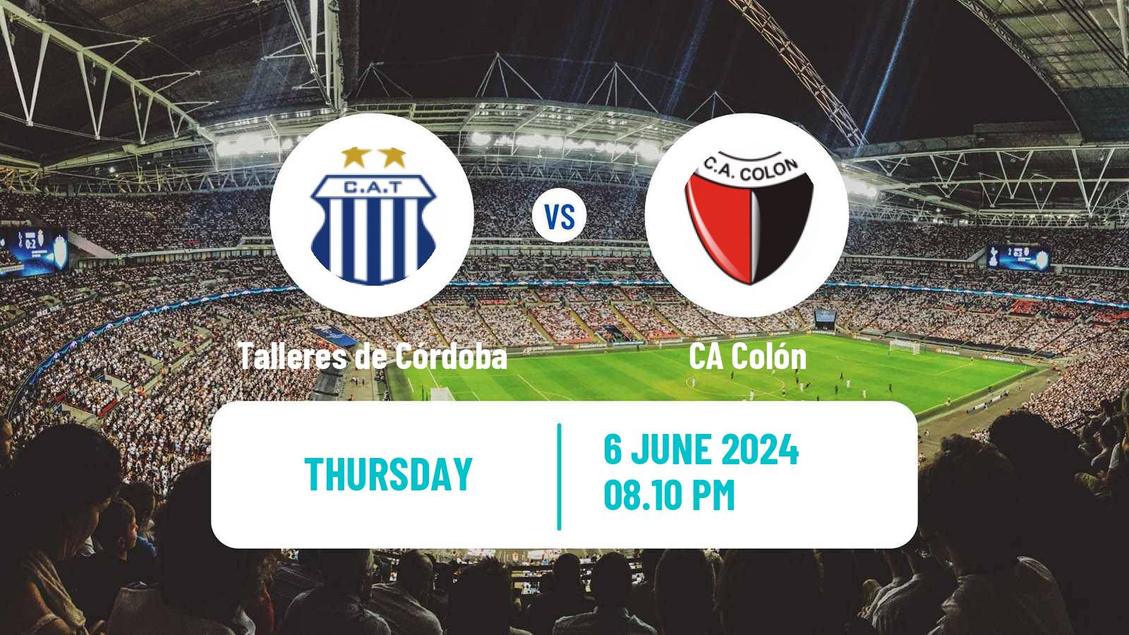 Soccer Copa Argentina Talleres de Córdoba - Colón