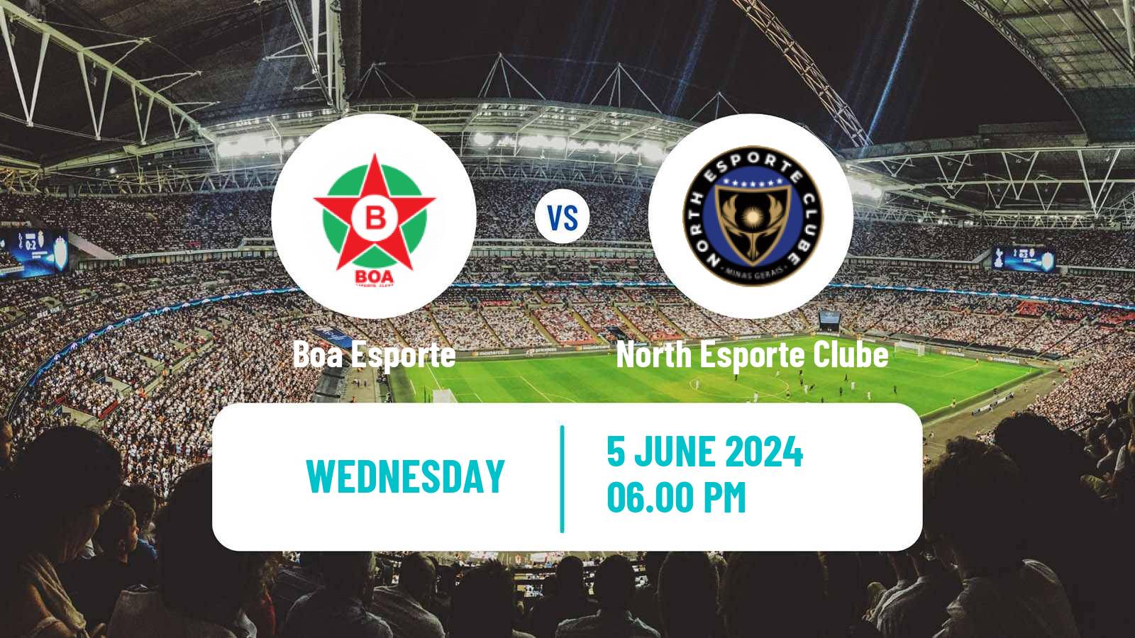 Soccer Brazilian Campeonato Mineiro 2 Boa Esporte - North Esporte Clube