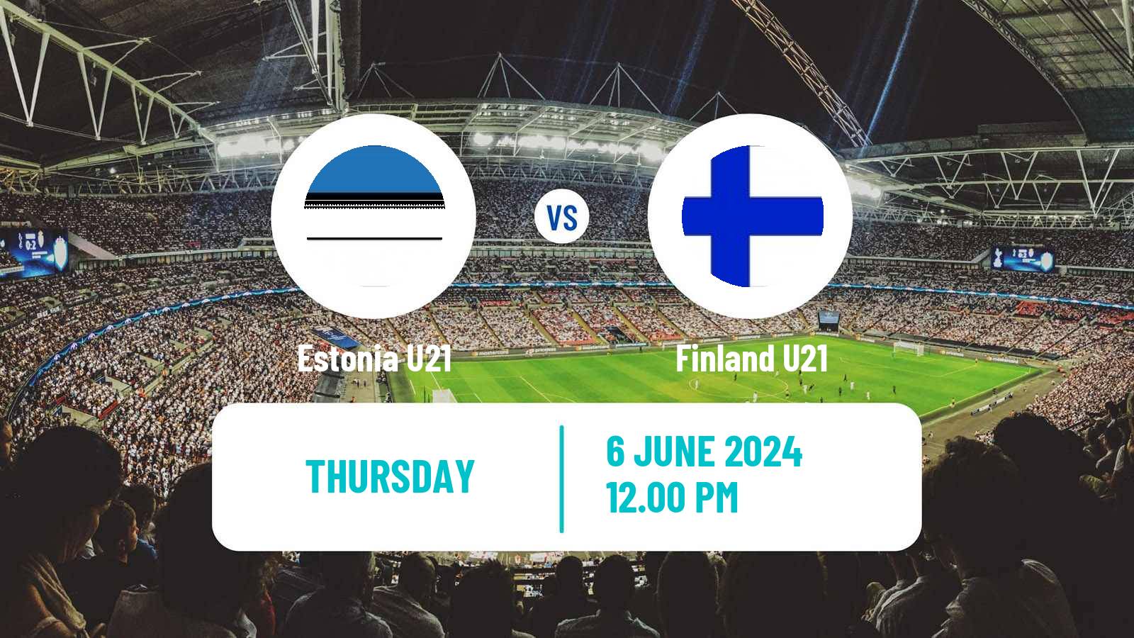 Soccer Baltic Cup U21 Estonia U21 - Finland U21